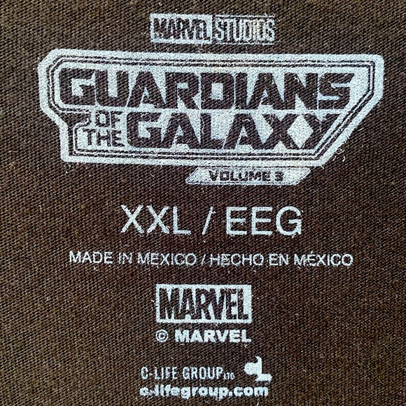 Marvel Guardians Of The Galaxy Graphic T-Shirt - Size Extra Extra Large - NWT - Picture 3 of 3
